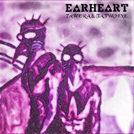 ラッパー7AWERAとビートメイカーTatwoineが初のコラボアルバム「EARHEART」リリース