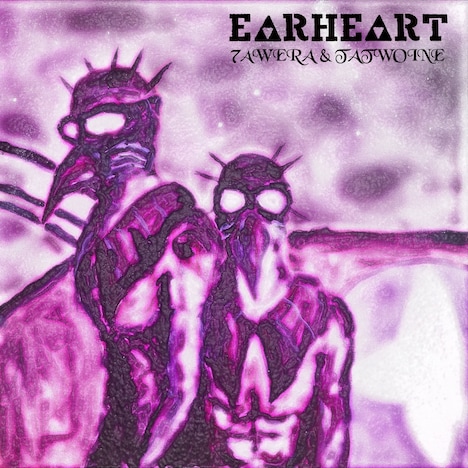 7AWERA、Tatwoine「EARHEART」配信ジャケット