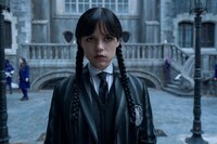 Netflixシリーズ「ウェンズデー」より、ウェンズデー。