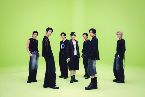 「ENHYPEN VR CONCERT : IMMERSION」撮影の様子。