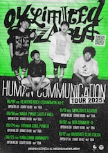 04 Limited Sazabys「Human Communication tour 2025」フライヤー
