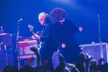 YUKKE（B）とSacchan（B）。