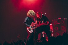 Sacchan（B）とYUKKE（B）。