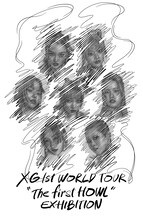 「XG 1st WORLD TOUR “The first HOWL” EXHIBITION」告知ビジュアル