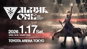 「加賀美ハヤト 1st One Man Live "ALPHA ONE"」告知ビジュアル