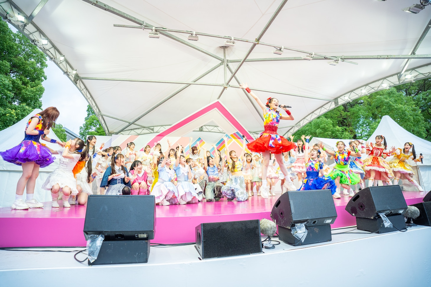 「TEAM SHACHI リスペクトステージ」の様子。