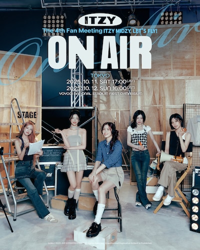 「ITZY The 4th Fan Meeting ITZY MIDZY, LET'S FLY! "ON AIR"」ビジュアル