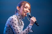 「後藤真希デビュー25周年♡レジェンドコラボステージ」に登場した後藤真希。