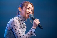 「後藤真希デビュー25周年♡レジェンドコラボステージ」に登場した後藤真希。