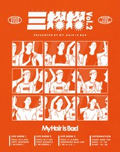 My Hair is Bad presents「三燦燦」vol.2フライヤー