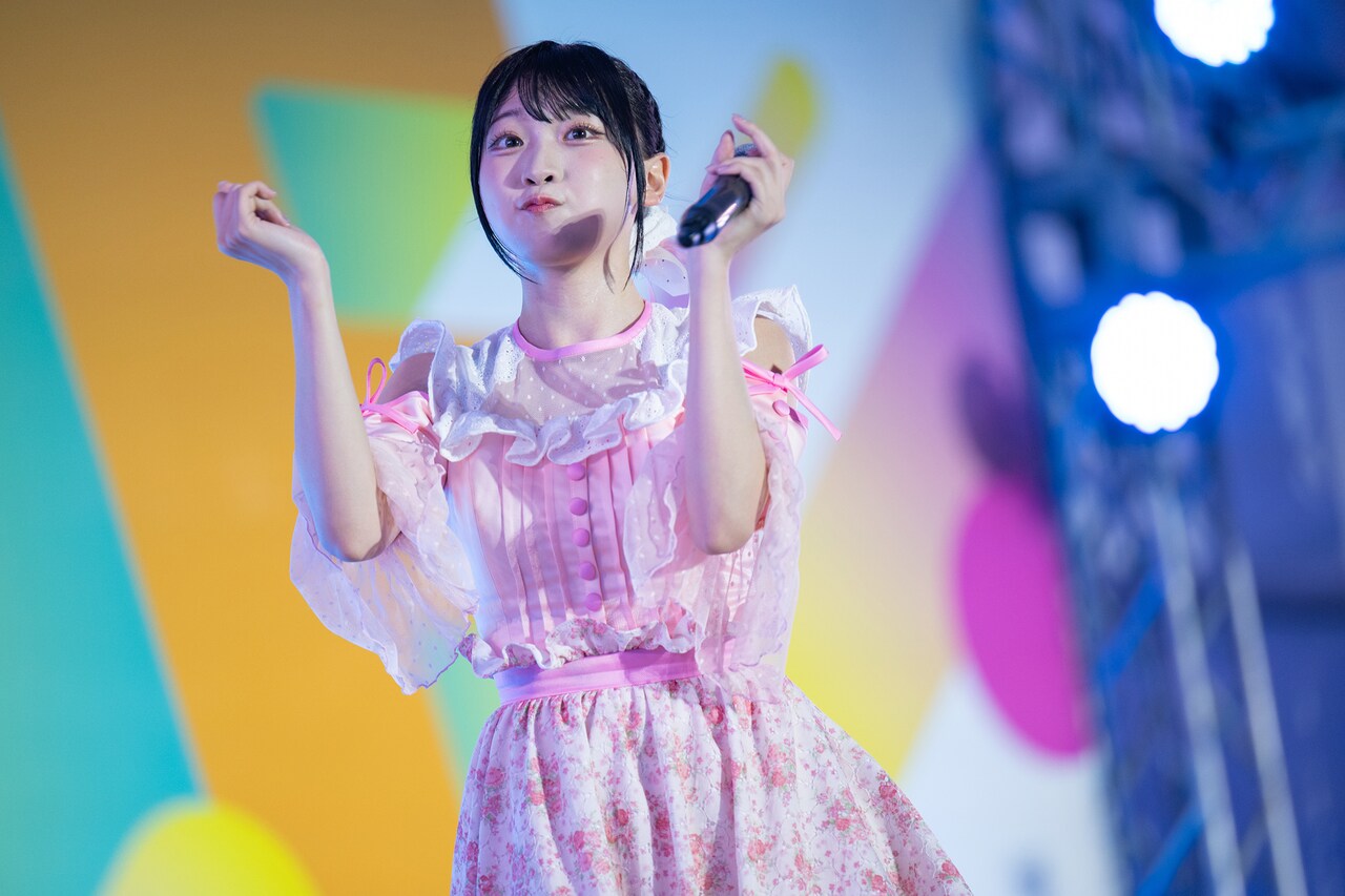城月菜央（高嶺のなでしこ） - 「TIF」でアイドル214組熱演