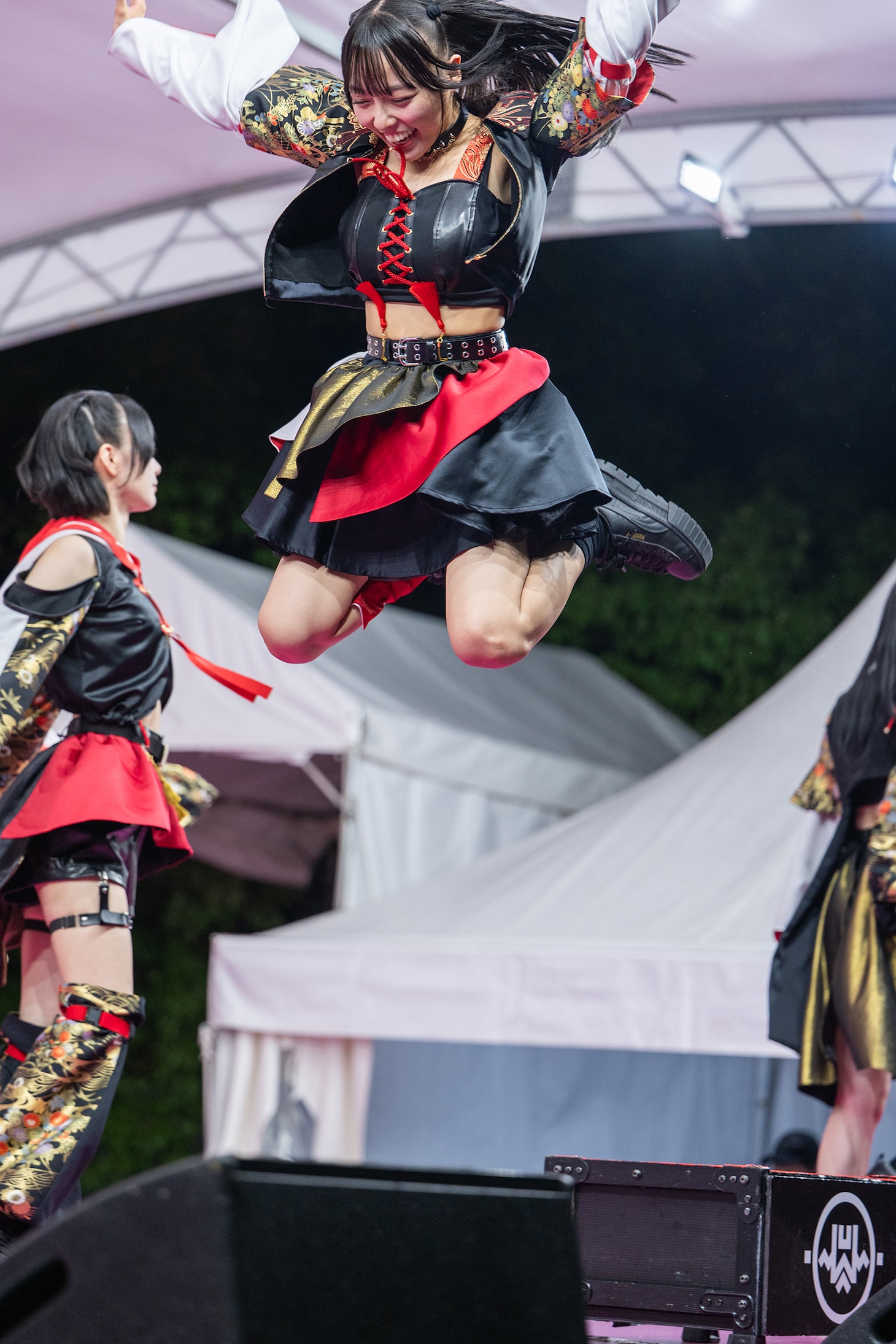 ジャンプするすずめ（INUWASI）。