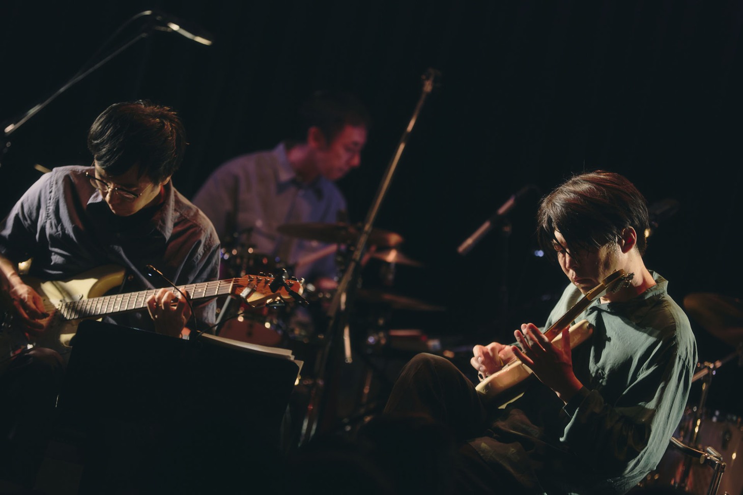 斉藤亮輔（G）と石塚周太（G）。（Photo by YUKI KAWASHIMA）