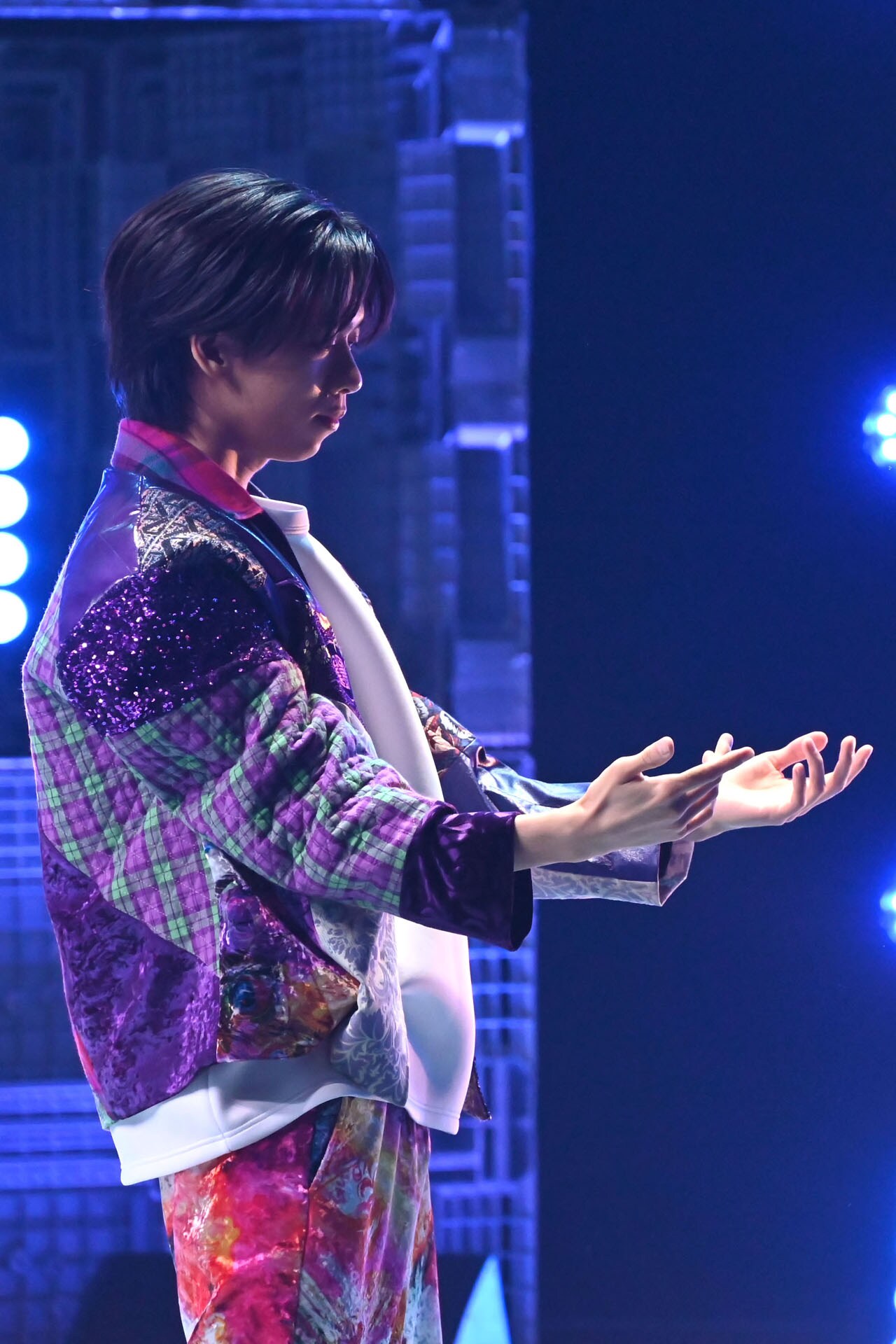 超特急 リョウガ 紫 EUPHORIA Big Round Towel 4/19_37cardについて追記あり】BULLET TRAIN SPRING/SUMMER TOUR
