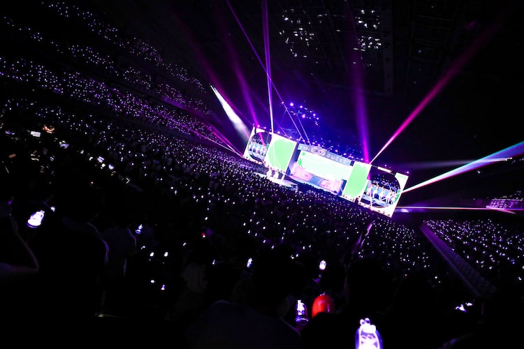 「2025 ILLIT GLITTER DAY IN JAPAN」の様子。(P)&(C) BELIFT LAB Inc.