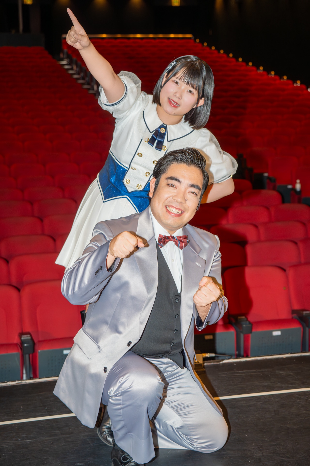 池田裕楽（上）と徳永ゆうき（下）。