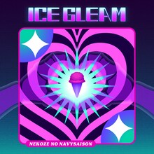 猫背のネイビーセゾン「ICE GLEAM」ジャケット