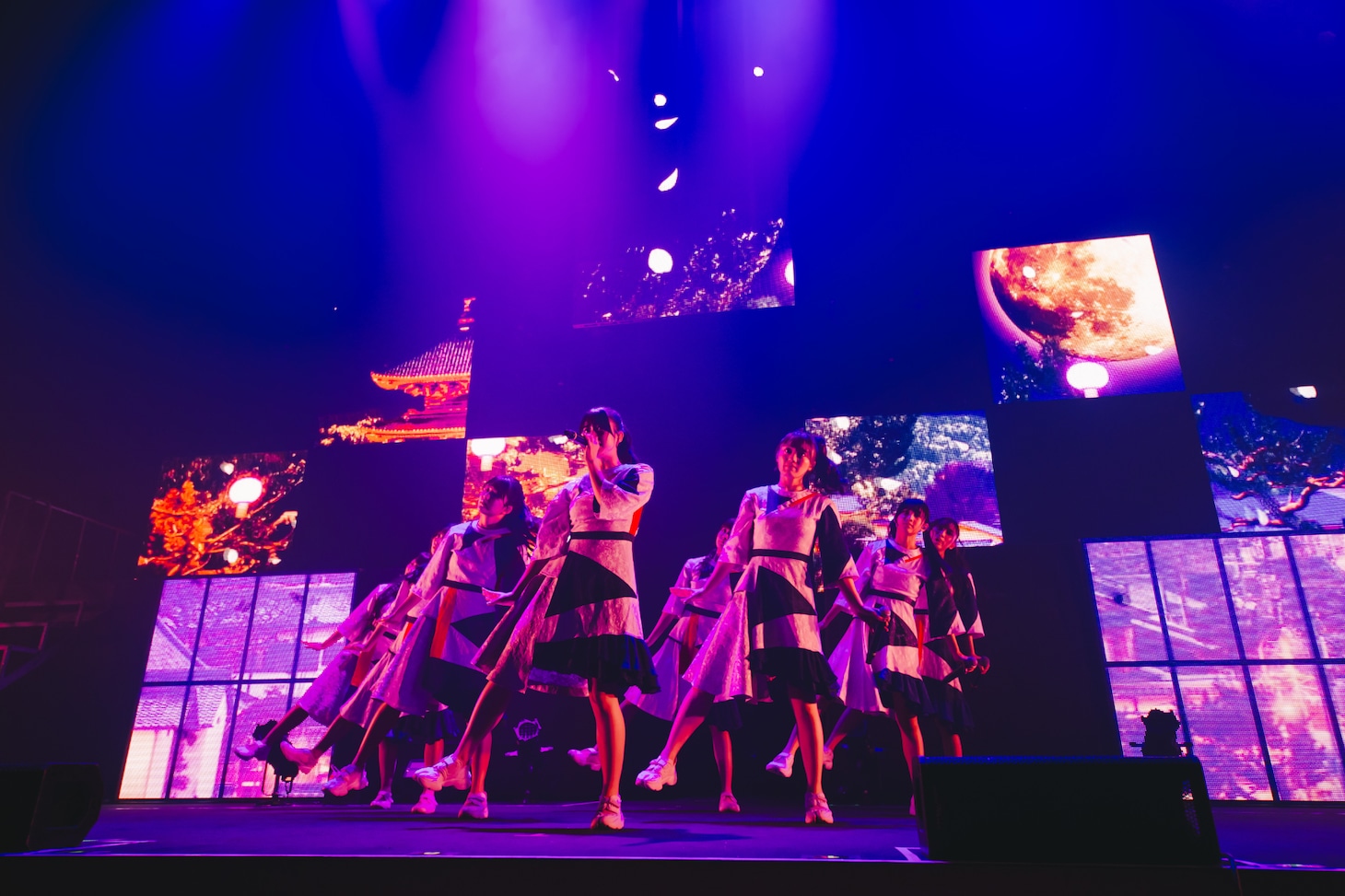 「ばってん少女隊10周年記念ライブ」の様子。（撮影：清水舞）
