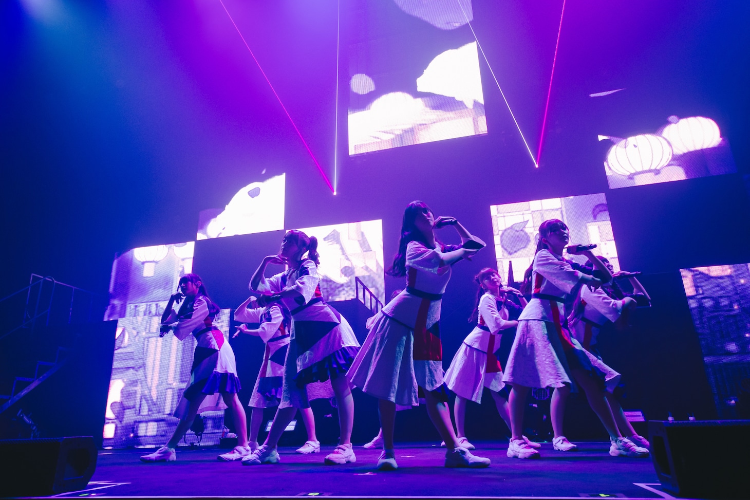 「ばってん少女隊10周年記念ライブ」の様子。（撮影：清水舞）