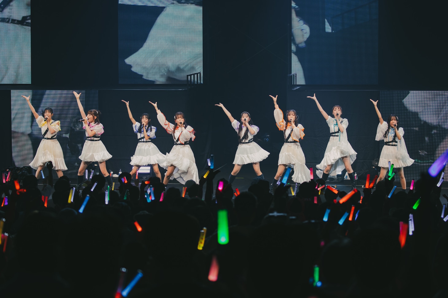 「ばってん少女隊10周年記念ライブ」の様子。（撮影：清水舞）