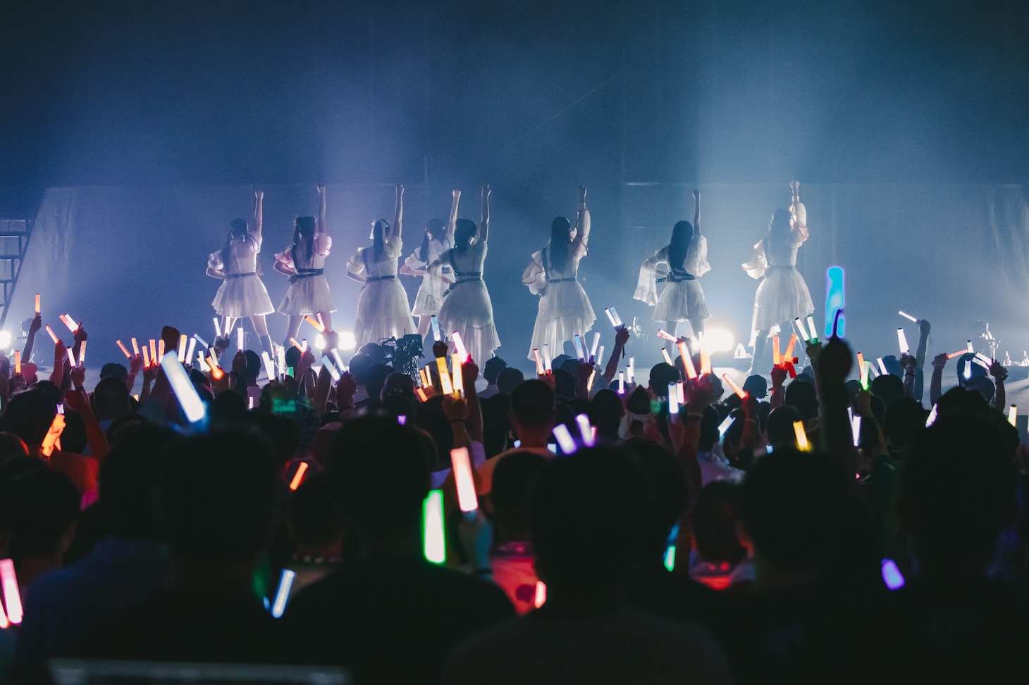 「ばってん少女隊10周年記念ライブ」の様子。（撮影：清水舞）