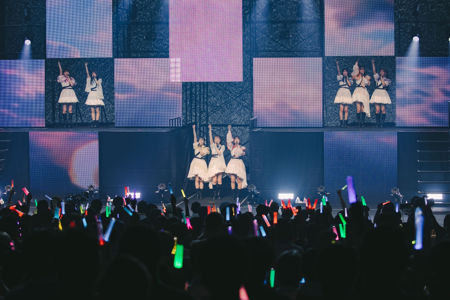 「ばってん少女隊10周年記念ライブ」の様子。（撮影：清水舞）