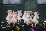 「ばってん少女隊10周年記念ライブ」の様子。(撮影:清水舞)