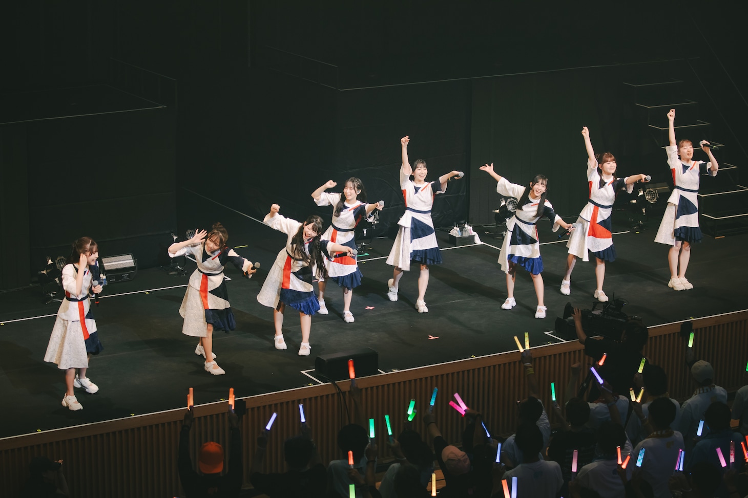 「ばってん少女隊10周年記念ライブ」の様子。（撮影：清水舞）