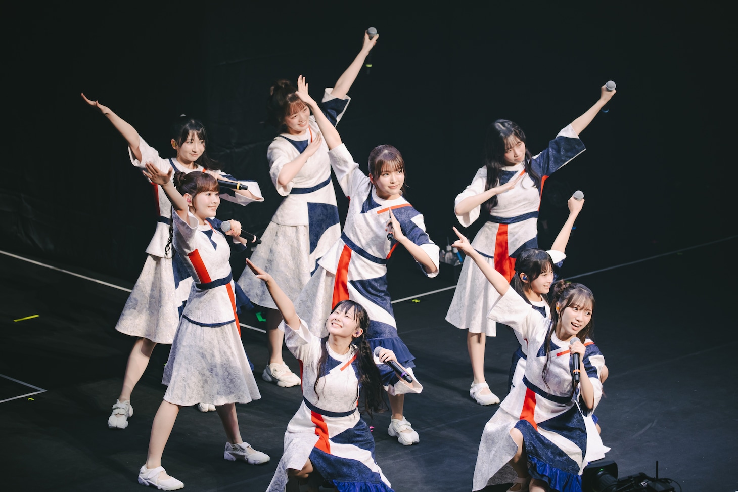 「ばってん少女隊10周年記念ライブ」の様子。（撮影：清水舞）