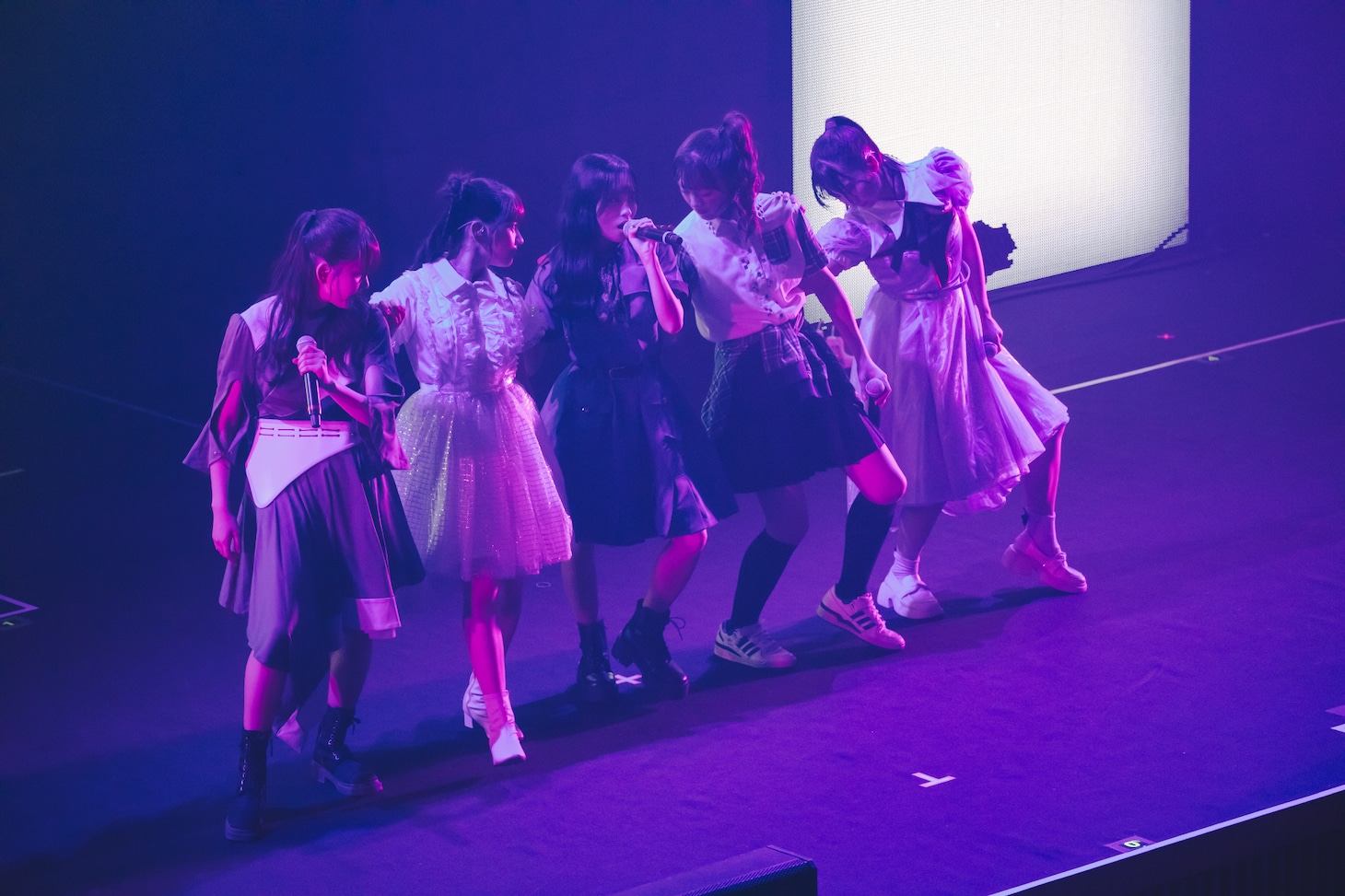 「ばってん少女隊10周年記念ライブ」の様子。（撮影：清水舞）