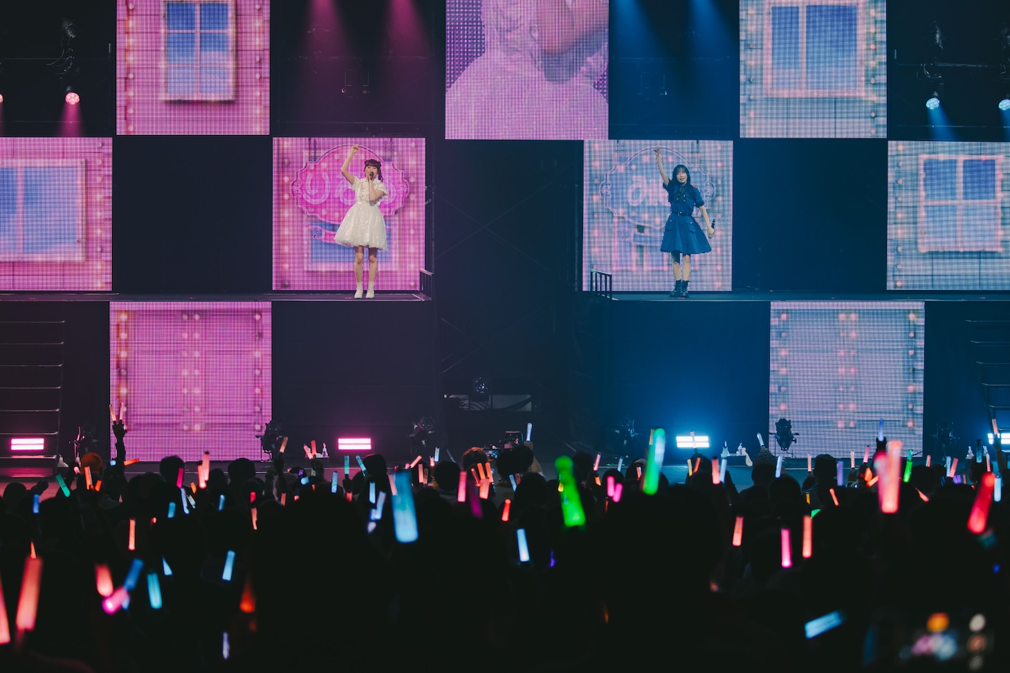 「ばってん少女隊10周年記念ライブ」の様子。（撮影：清水舞）