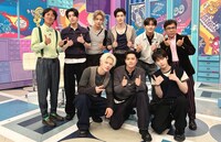 ナインティナインとENHYPEN。©フジテレビ