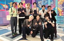 ナインティナインとENHYPEN。©フジテレビ