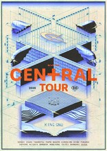 「King Gnu CEN+RAL Tour 2026」キービジュアル