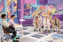 ナインティナインとRIP SLYME。©フジテレビ