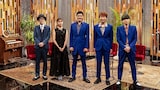 左からリリー・フランキー、上白石萌歌、東京スカパラダイスオーケストラの谷中敦(Baritone Sax)、茂木欣一(Dr)、加藤隆志(G)。(写真提供:NHK)