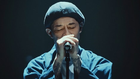 スタジオでパフォーマンスするZORN。（写真提供：NHK）