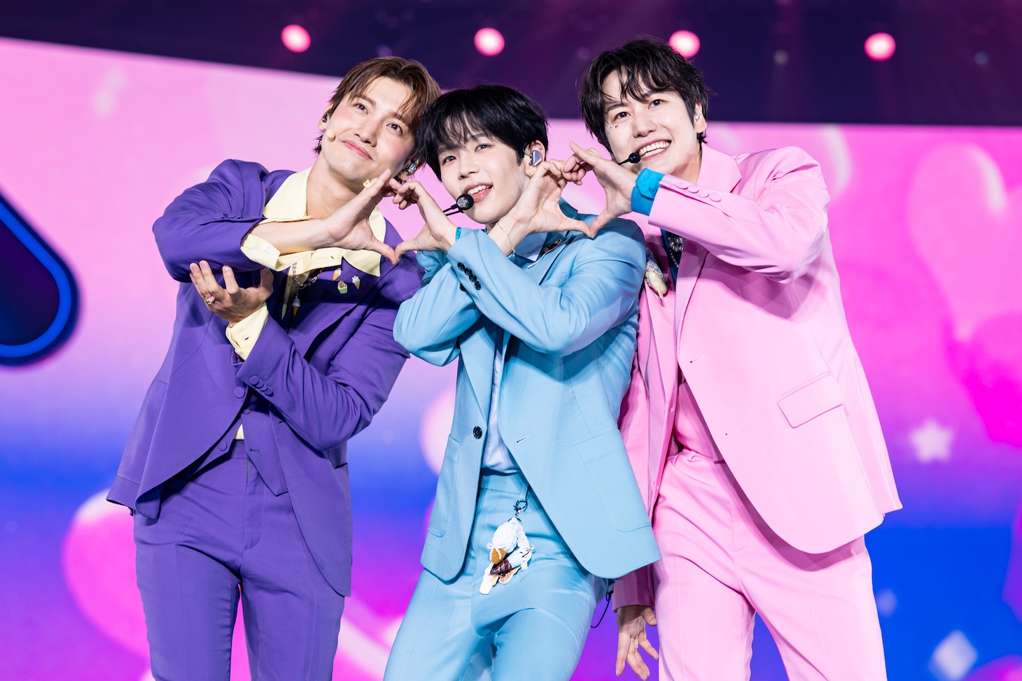 CHANGMIN × KYUHYUN × SHOTARO（撮影：田中聖太郎写真事務所）