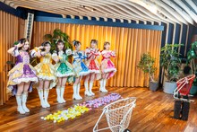 玉入れ対決に臨む超ときめき♡宣伝部。