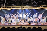 AKB48のパフォーマンスの様子。