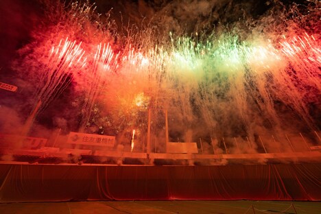 神宮外苑花火大会の様子。©日刊スポーツホールディングス