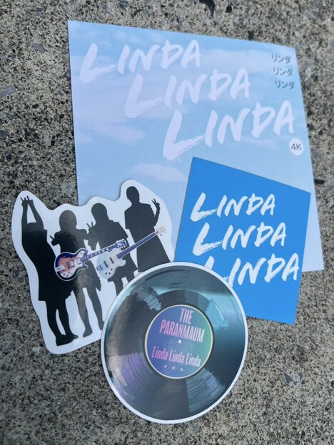 「リンダ リンダ リンダ 4K」公式グッズ ステッカー