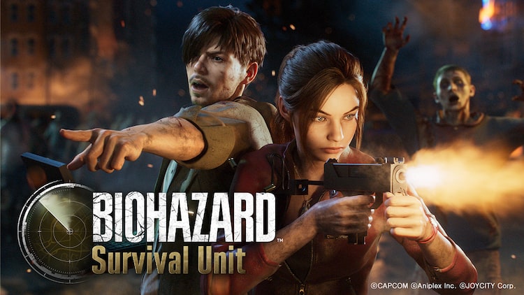 「BIOHAZARD Survival Unit」シネマティックトレイラーより。©CAPCOM ©Aniplex Inc. ©JOYCITY Corp.