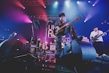 椿屋四重奏2025のライブの様子。(撮影:河本悠貴)