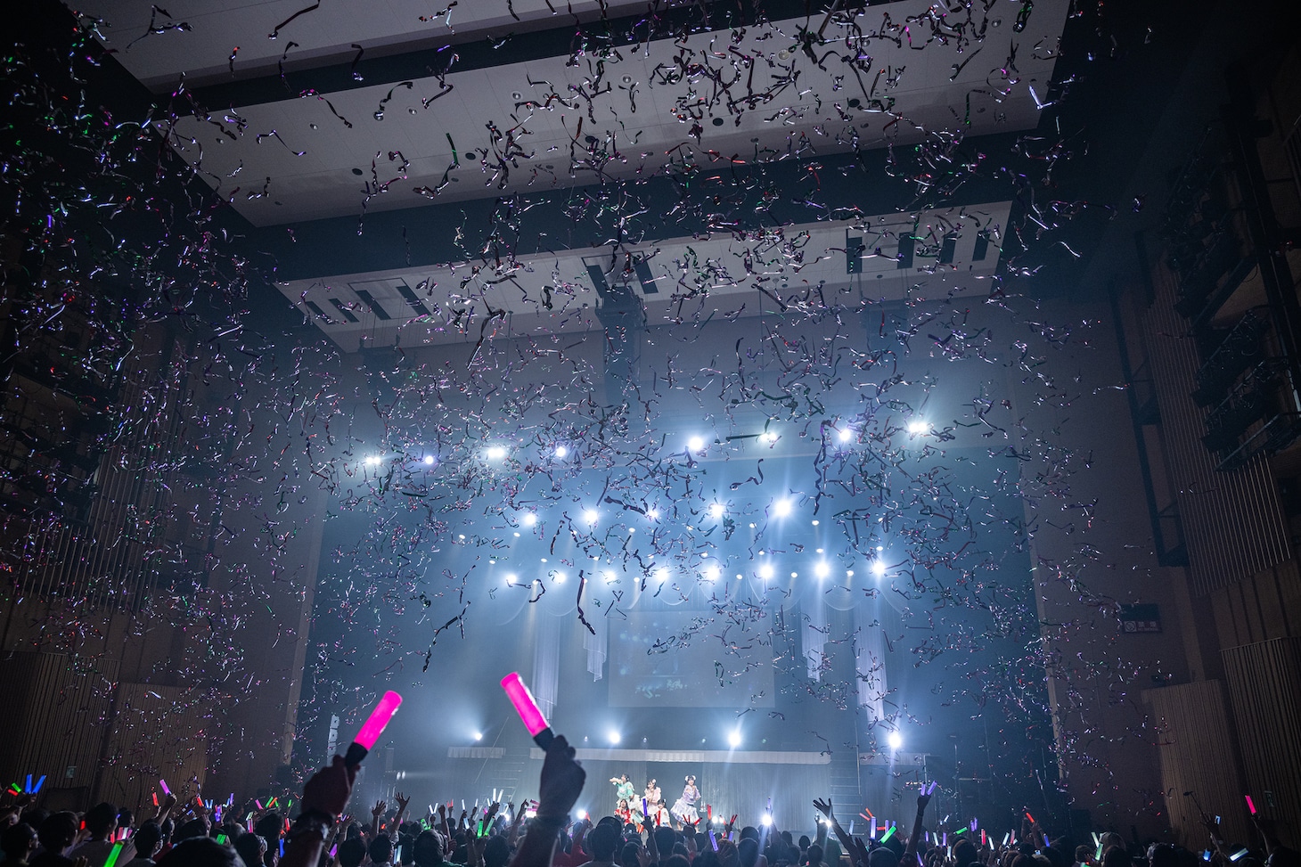 #ババババンビ「全国乱舞 #馬鹿祭25'」最終公演の様子。