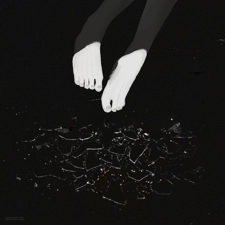 米津玄師「JANE DOE」ジャケット(Illustration by 米津玄師)