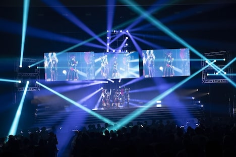 ASPのLINE CUBE SHIBUYA公演の様子。