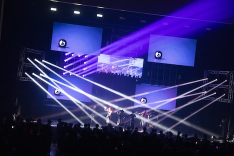 ASPのLINE CUBE SHIBUYA公演の様子。