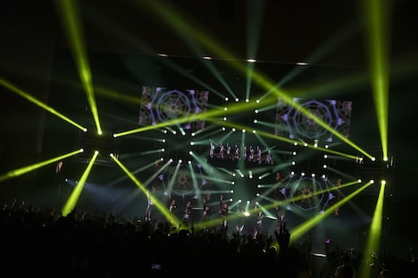 ASPのLINE CUBE SHIBUYA公演の様子。