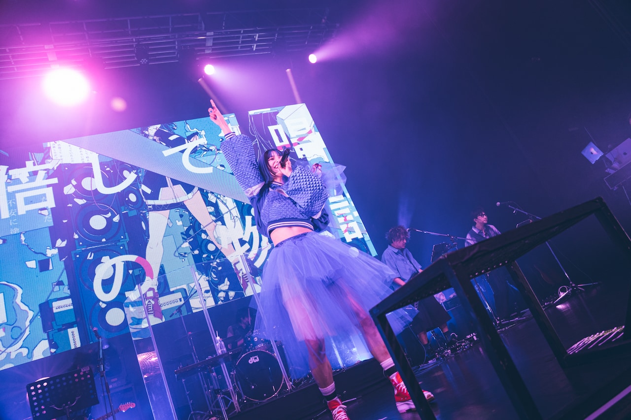 「三月のパンタシア 10th ANNIVERSARY LIVE 2025 -多彩透明なブルーだった-」の様子。